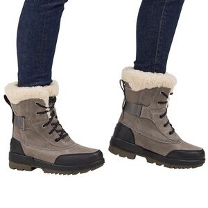 NWOT Sorel Tivoli IV Parc Boots - Genuine Shearling - Waterproof - Size 7.5